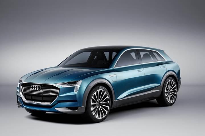 Audi, 2020'ye kadar 3 adet tamamen elektrikli model piyasaya sürecek