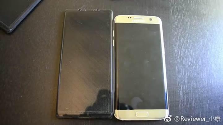 Samsung Galaxy Note 8'in maketi ortaya çıktı