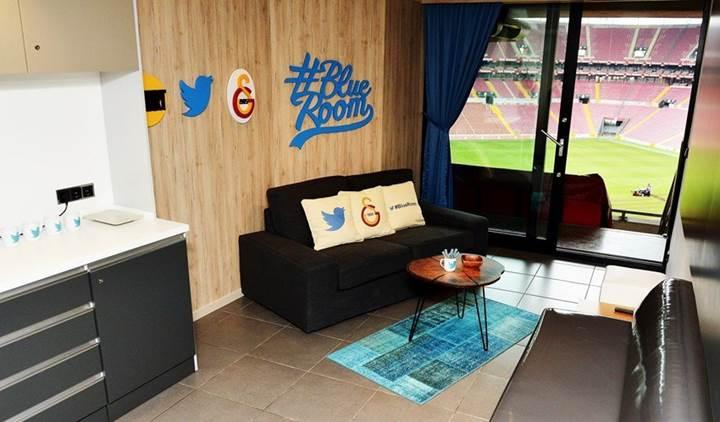 Galatasaray ve Twitter'dan Türkiye'de bir ilk: Blue Room locası