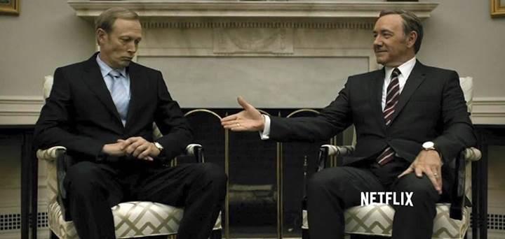 Putin-Trump görüşmesinde House of Cards sahnesi