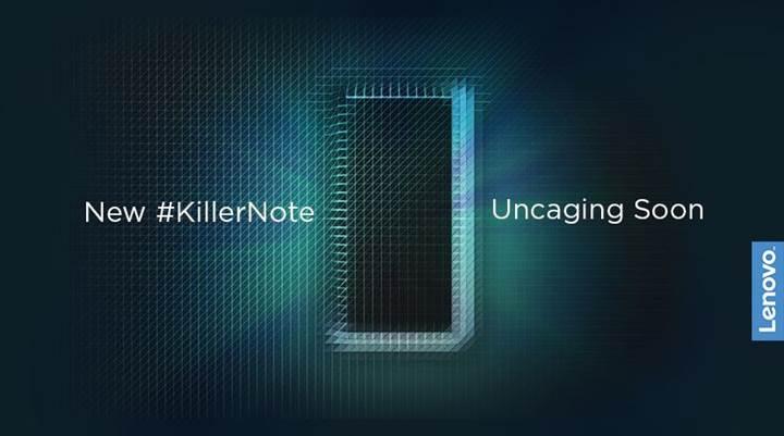 Lenovo, 'Katil Note' dediği K7 Note'un teaser'ını yayınladı