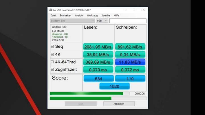 Addlink S80 NVMe SSD incelemesi 'Hızlı ve Ateşli'