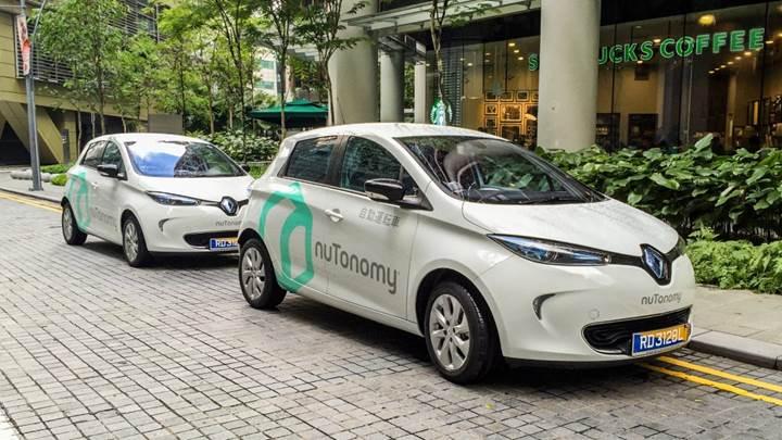 NuTonomy Singapur'da otonom taksi hizmeti sunacak