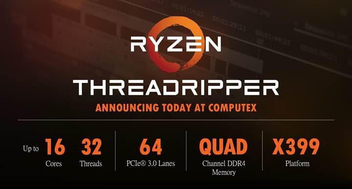 Ryzen Threadripper 1950X 4.0 GHz’de Blender testine girdi:İşte sonuçlar