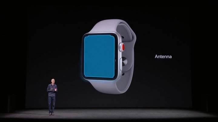 LTE desteğine sahip Apple Watch Series 3 tanıtıldı