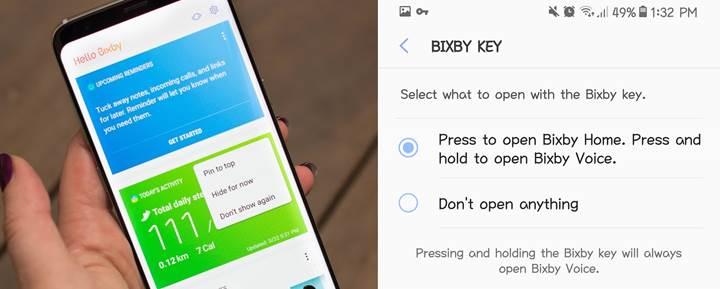 Samsung sonunda Bixby butonunun devre dışı bırakılmasına izin verdi