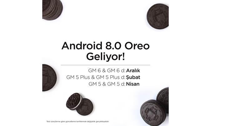 General Mobile'ın Android Oreo 8.0 güncelleme tarihi açıklandı