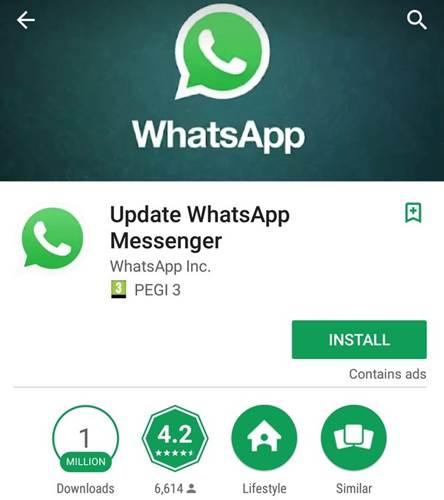 1 milyondan fazla kullanıcı sahte WhatsApp uygulamasını Google Play’den indirdi
