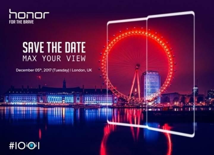 Huawei Honor V10 geliyor