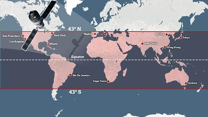 'Türkiye de tehdit altında' Çin'in 2011'de fırlattığı uzay istasyonu Dünya'ya düşüyor 
