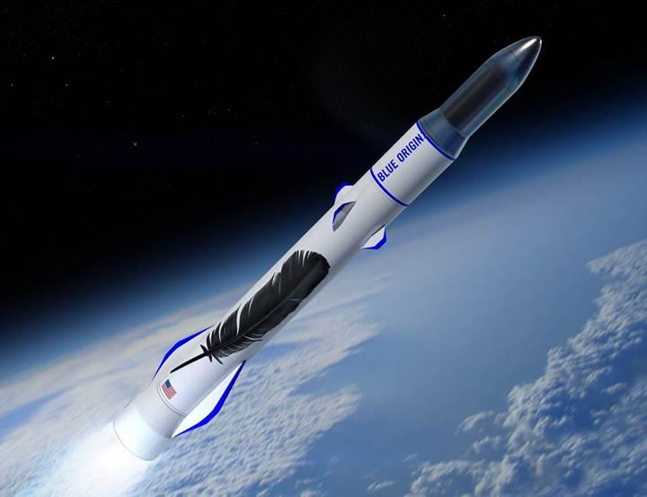 Blue Origin New Glenn roketi için hedef 2020