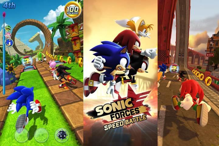 Sonic Forces: Speed Battles ile çoklu mücadeleler başlıyor