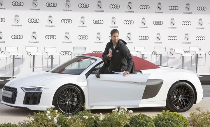 Audi bu yıl da Real Madrid'li futbolculara ücretsiz lüks otomobil verdi
