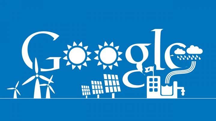Google artık enerjisini %100 olarak güneşten ve rüzgardan sağlıyor
