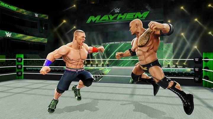 WWE Mayhem ile kıran kırana mücadele başlıyor