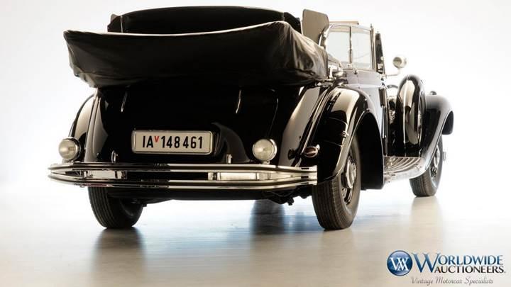 Adolf Hitler'in Mercedes'i açık arttırmaya çıkıyor