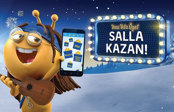 Turkcell müşterilerine yılbaşında Instagram kullanımı hediye