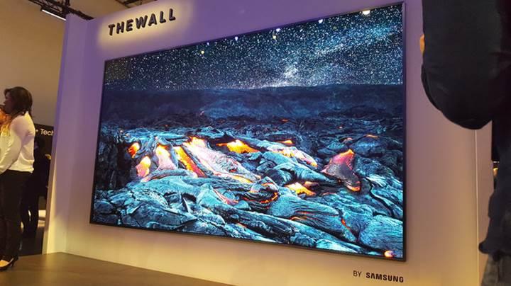 The Wall: Samsung’dan 146 inçlik microLED televizyon
