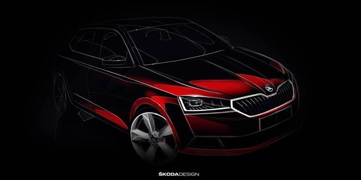 Yeni Skoda Fabia geliyor: Otomobilin ilk teaser görseli yayınlandı