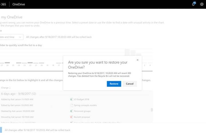 Microsoft OneDrive for Business’a dosya geçmişi özelliğini ekliyor