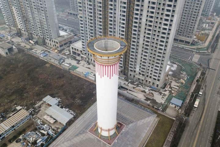 Çin'in dev hava temizleme kulesi hava kirliliğini azalttı