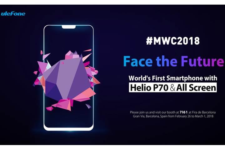 Çinli Ulefone çentik tasarımlı telefonunu MWC 2018 fuarına getiriyor