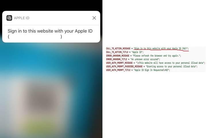 Yakında Apple ID ile sitelere giriş yapmak mümkün olacak