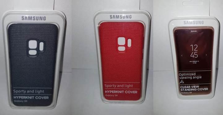 Galaxy S9 ve S9+'ın tüm resmi kılıfları ortaya çıktı