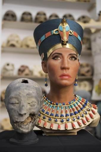 Kraliçe Nefertiti'nin yüzü 3D görüntüleme teknolojisiyle yeniden oluşturuldu