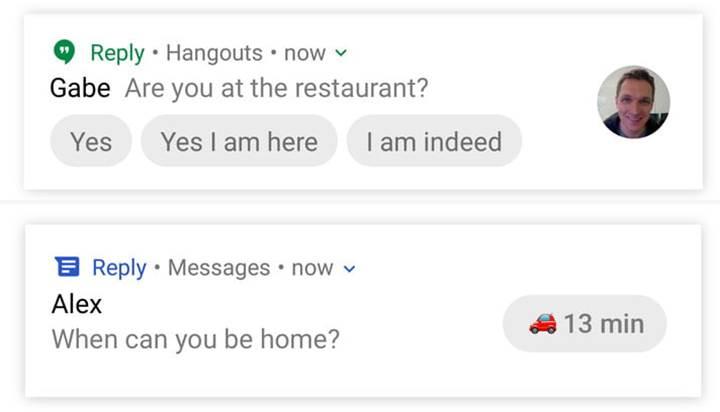 Google, Akıllı Yanıtlar özelliğini tüm sohbet uygulamalarına getirmek istiyor