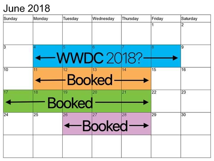 Apple'ın WWDC 2018 etkinliğinin tarihi ortaya çıktı