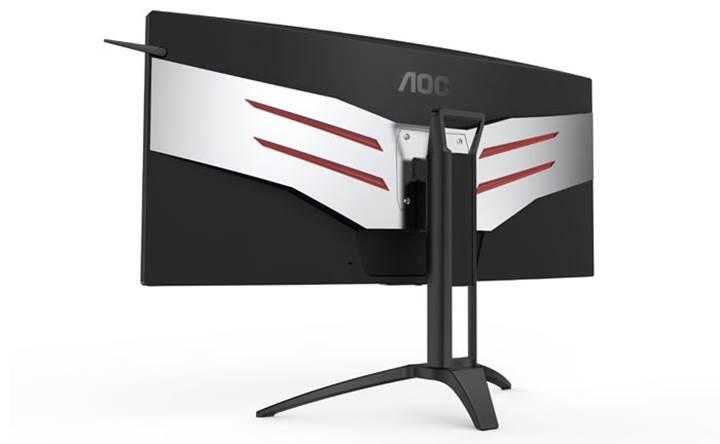 AOC yeni 35 inç kavisli oyun monitörünü duyurdu