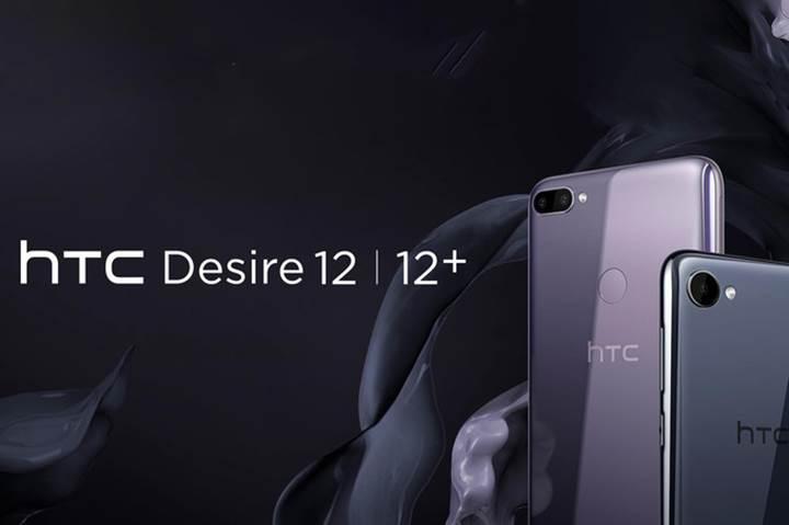 HTC Desire 12 ve Desire 12+ tanıtıldı