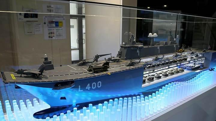 Türkiye'nin milli savaş gemisi TCG Anadolu, 2019'un ilk çeyreğinde suya inecek