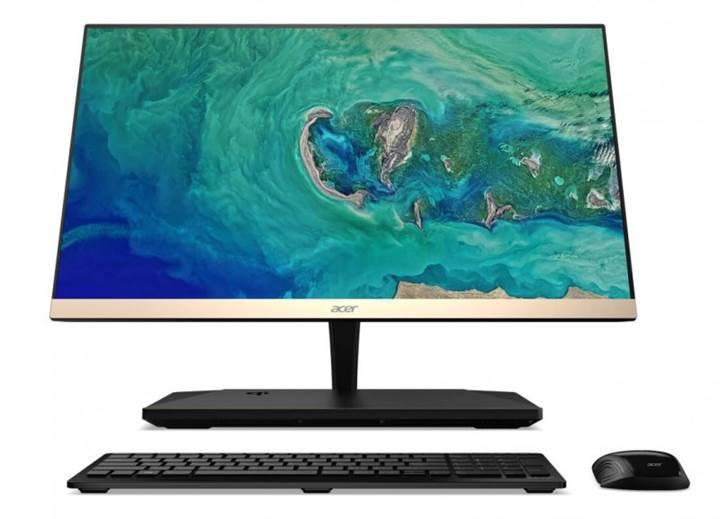 Acer kablosuz şarj özellikli ultra ince AIO masaüstü bilgisayarını duyurdu