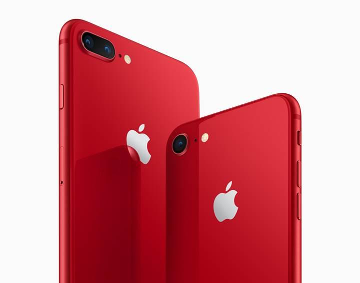 Kırmızı renkli iPhone 8 ve 8 Plus duyuruldu!