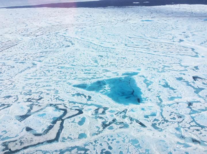 Buzullardaki erime miktarını tahmin etmek için yeni bir teknik geliştirildi