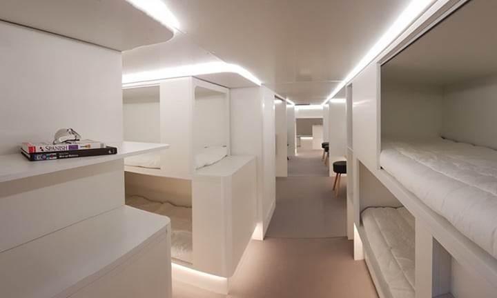 Airbus, uçakların kargo bölümüne yolcular için yatak yerleştireceğini açıkladı
