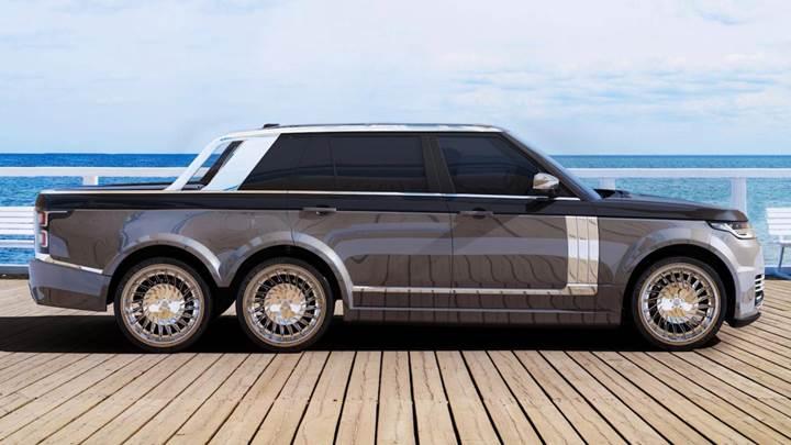 Milyarderlerin yeni oyuncağı: Range Rover SLT 6x6