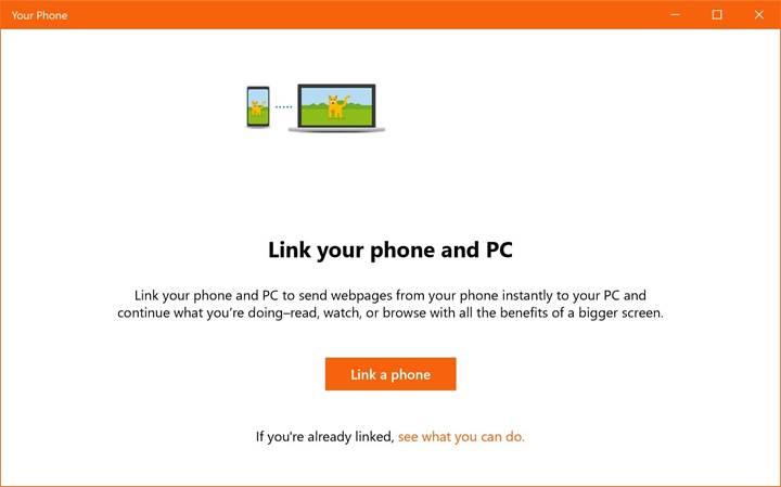 Microsoft'un yeni Windows 10 uygulaması akıllı telefonları PC'ye yansıtacak