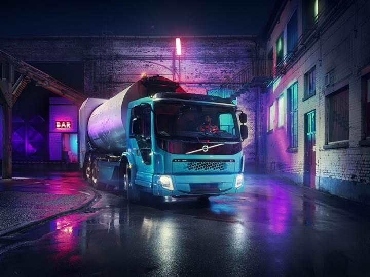 Volvo, elektrikli çöp kamyonunu tanıttı