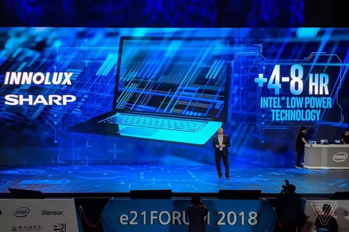 Intel, batarya sorununu düşük güç tüketen LCD teknolojisi ile çözmeyi planlıyor
