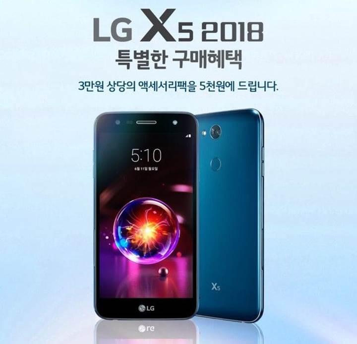 LG X5 (2018) resmen tanıtıldı: 4.500 mAh pil ve Android 8.0