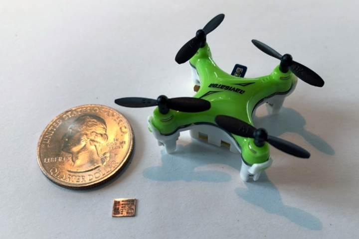 Araştırmacılar mikro drone'ları yönlendirecek çip tasarladı