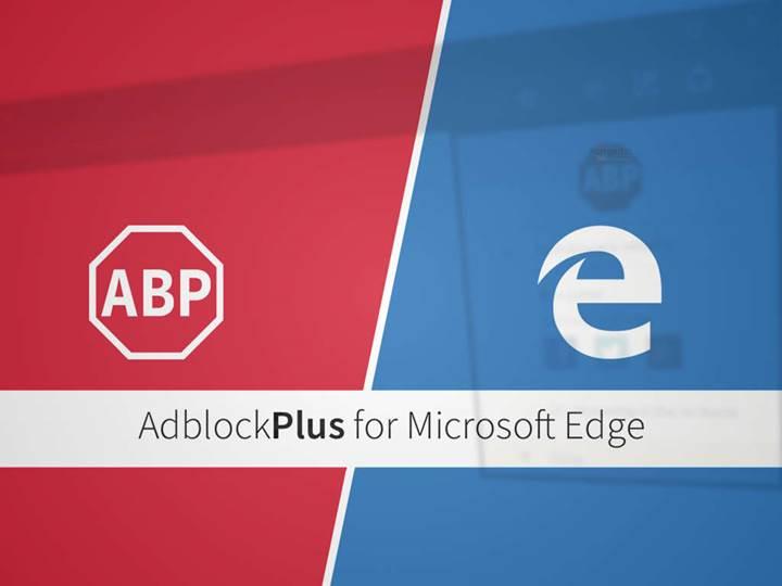 Microsoft Edge'in Android sürümüne AdBlock Plus entegrasyonu geldi