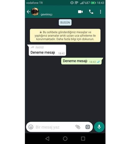 Whatsapp Ta Yonlendirilmis Mesajlara Iletildi Uyarisi Geldi