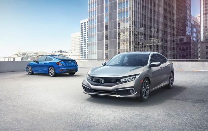 2019 Honda Civic Sedan ve Coupe'ye Sport versiyonu eklendi
