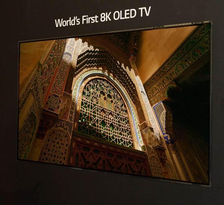 LG dünyanın ilk 8K OLED televizyonunu duyurdu