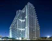 "Gökdelenler ve yüksek binalar" kategorisinde kazananlardan biri/SKY HABITAT Bishan, Singapur