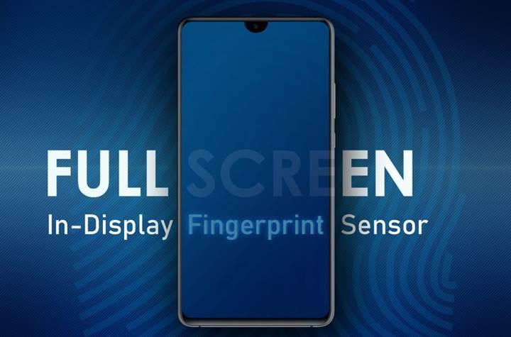 Samsung ekranın tamamında çalışan bir parmak izi tarayıcısı geliştirdi